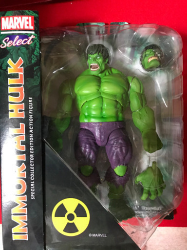 マーベルセレクト　ハルク　フィギュア　アベンジャーズ  marvel ディズニー