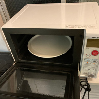 【商談済】【SHARP】【美品】オーブンレンジ 20L ホワイト系 RE-S20F-Wの画像