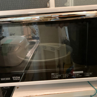 【商談済】【SHARP】【美品】オーブンレンジ 20L ホワイト...
