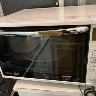 【商談済】【SHARP】【美品】オーブンレンジ 20L ホワイト系 RE-S20F-Wの画像