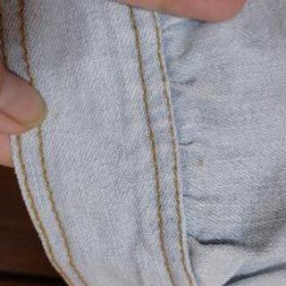 【値下げ】半袖　デニムジャケットの画像
