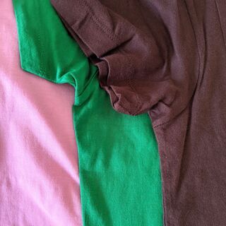 着心地が良くストレッチ感があるレディース無地Tシャツ - オリジ...