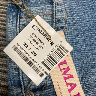 シマロン 新品未使用今季購入デニムの画像