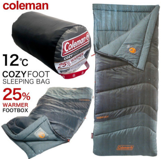 Coleman sleeping bag新品未使用