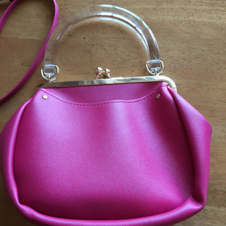 リリーブラウンがま口バッグの画像