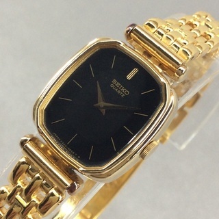 SEIKO セイコー レディースクォーツゴールド 2針モデル 1...