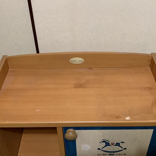収納家具　電話台　木製家具の画像