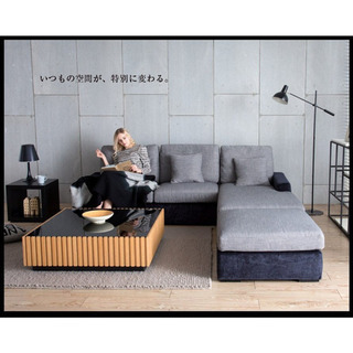 値下げ処分　ソファ　５年使用　アルモニア　定価19万円の画像