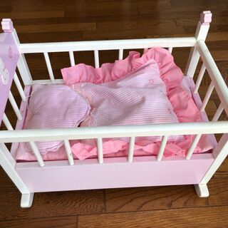 【無料】ままごとベッド、おもちゃベッド【引き取り限定】