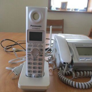 FAX　パナソニック製　無料の画像