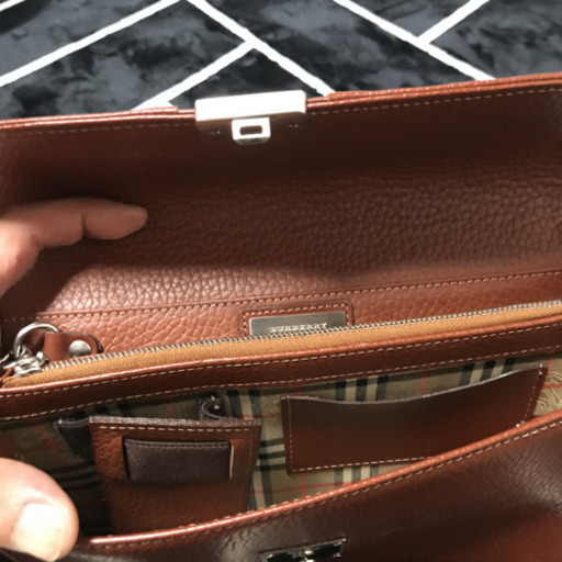 【値下げ】バーバリー　バック　正規品