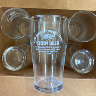 昭和レトロ　KIRINビール　コップの画像