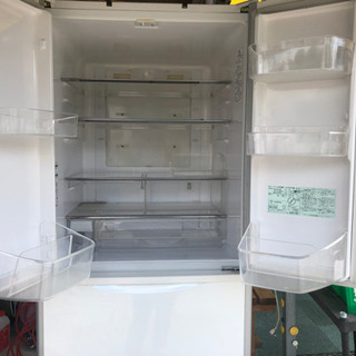 【リサイクルサービス八光　安心の1か月保証　旧鹿児島市内配達・設置無料】日立 HITACHI R-SF42TPAM-W 　 [冷蔵庫（416L・フレンチドア） R-SF42TPAM-W（パールホワイト） The プロフリーザ]の画像