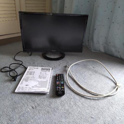 シャープ  AQUOS 液晶カラーテレビ  22V