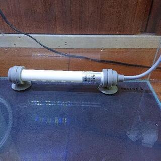 【取引中】水槽セット GEXグラステリア360H LEDライト ヒーター 投げ込み式フィルター アクアリウムの画像