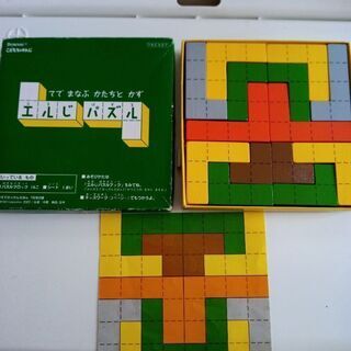 ベネッセ教材！！木のおもちゃ！知育パズル！テトリス