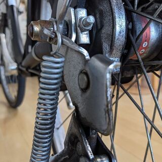 子乗せ非電動自転車　後ろチャイルドシート付き　ふらっか～ずフラッカーズ