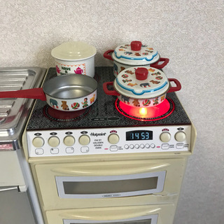 日本育児 CASDON おままごとキッチン ちびっこママ の画像
