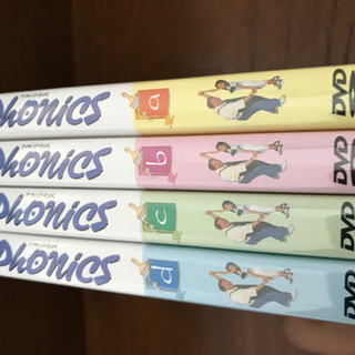 中央出版　リズムで発音　abab phonics  DVD 全４巻の画像