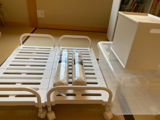 ほぼ新品　ニトリ押入れ収納キャリー　収納ケース等