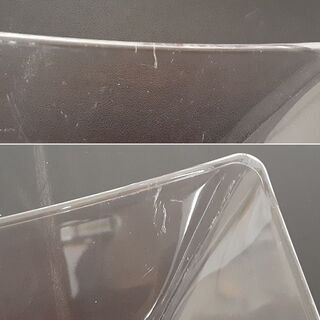 ガラス細工 大皿・小皿 セット　/DJ-0158-Aの画像