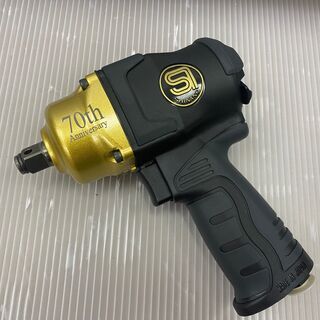 【未使用品】 シナノ SI-1600BG インパクトレンチ ゴールドブラック【 70周年記念モデル】 SHINANO 信濃の画像