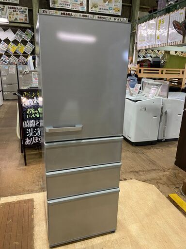 【愛品館市原店】AQUA 2018.年製 355L 4ドア冷蔵庫 AQR-36G2（S） 【管理IR013309-104】