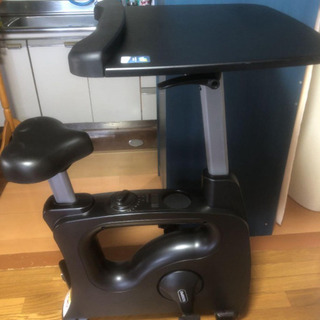 【断捨離処分】flexispot v9 スタンディングデスク　エアロバイク　希少の画像