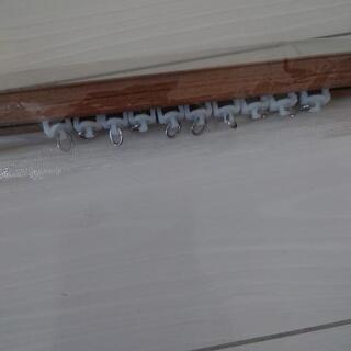 🐼カーテンレール新品未使用の画像