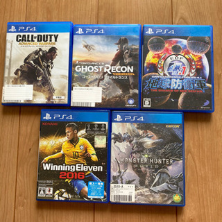 プレイステーション4   ゲームソフト全部まとめ売り　値下げ❣️