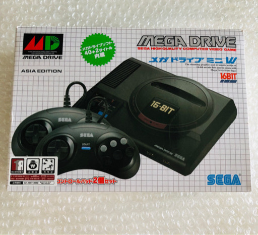 美品 SEGA セガ メガドライブミニW・アジアエディション
