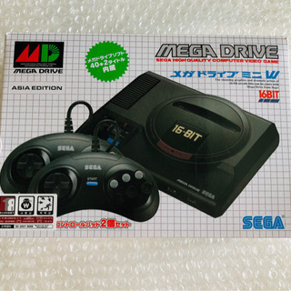 美品 SEGA セガ メガドライブミニW・アジアエディション