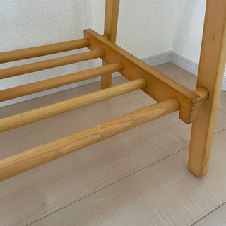 折り畳み式ハンガーラックの画像