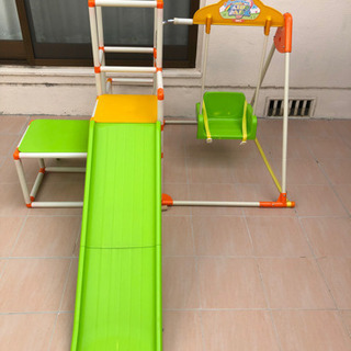 【取引成立】ジャングルジム　滑り台　子ども用の画像