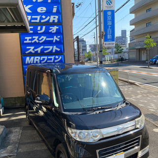 ナビ、テレビ、DVD.付き、L375タントカスタムXリミテッド　...