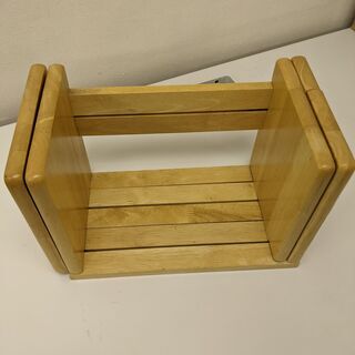 木製伸縮ブックスタンド