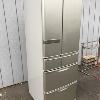 □シャープ 6ドア冷凍冷蔵庫 465L SJ-XF47T-N□プラズマクラスター