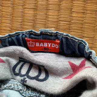 ベビードール デニムパンツ90の画像