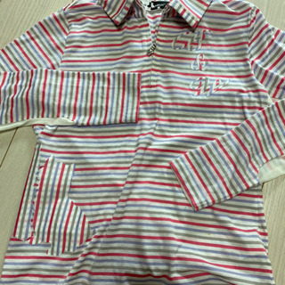 無料）★Black & White レディースポロシャツ
