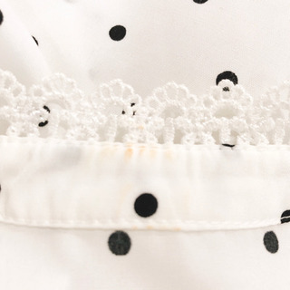 【定価 4,290 円】☆新品☆レイカズン 難あり プリント柄シャーリングブラウスの画像