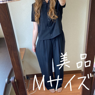 ✨美品✨ パンツスーツ セットアップ シースルー Mサイズ