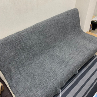【激安中古品】おしゃれなマルチカバー グレー IKEA製