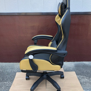 【新品】 ★快適★ゲーミングチェア　　オフィスチェア　段階無制限リクライニング
