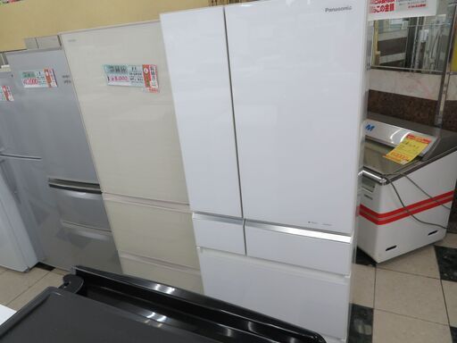 【引取限定】パナソニック　冷蔵庫　NR-FPM472S　2016年製　470L【小倉南区葛原東】