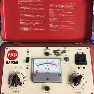 【中古】YUASA バッテリー充電器 FAL-1
