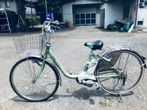 ②859番  電動自転車✨ Panasonic ビビ END63‼️