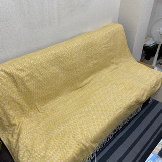 【激安中古品】おしゃれなフリーカバー ファルゴ イエロー ニトリ製