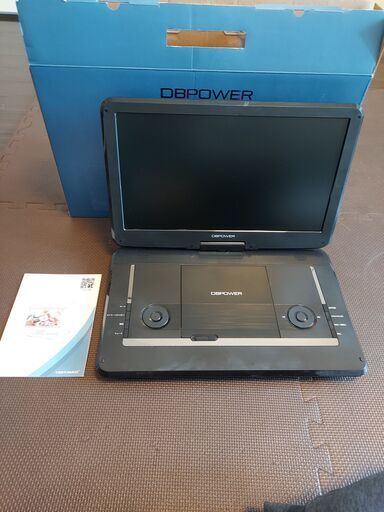 14インチ　ポータブルDVDプレイヤー　車両電源対応