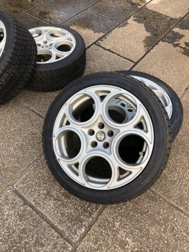 147GTA 純正タイヤホイール 4本セット USED