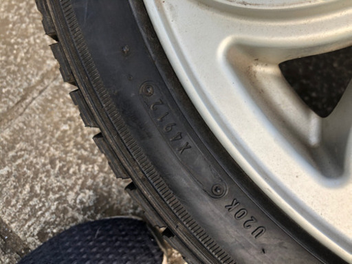 147GTA 純正タイヤホイール 4本セット USED
